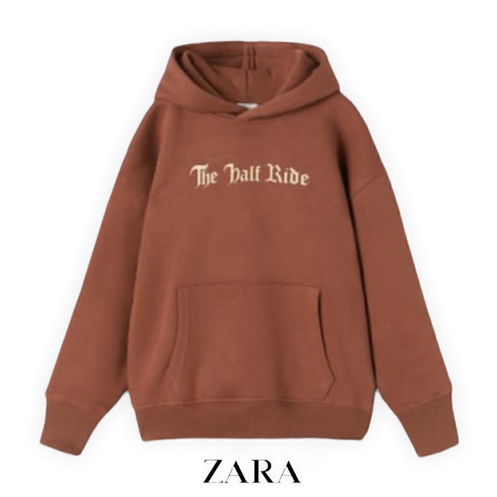 ZARA Kids | Brown | GRAFFITI SWEATSHIRT